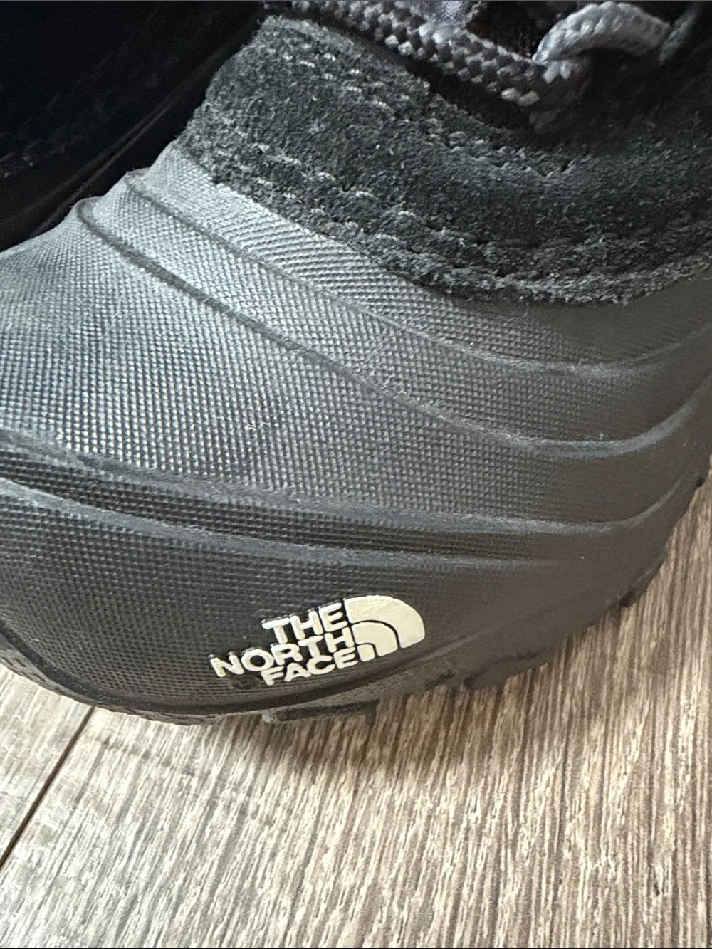 Toddler North Face Black Snow Boots size 11